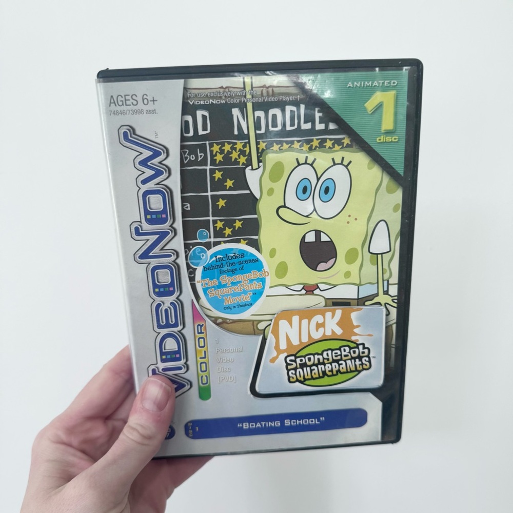 Nickelodeon SpongeBob SquarePants VideoNow Disc - Animated